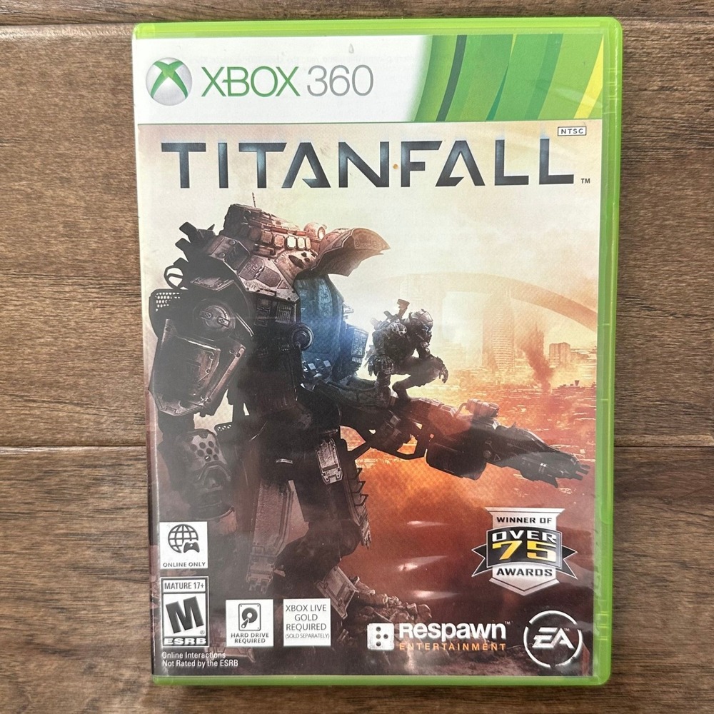 EA Titanfall Microsoft Xbox 360 Video Game Disc Case and Inserts CIB 2014